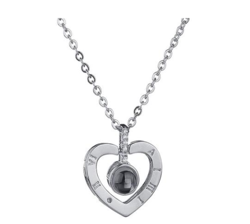 Love projection necklace - gocyberbiz.com