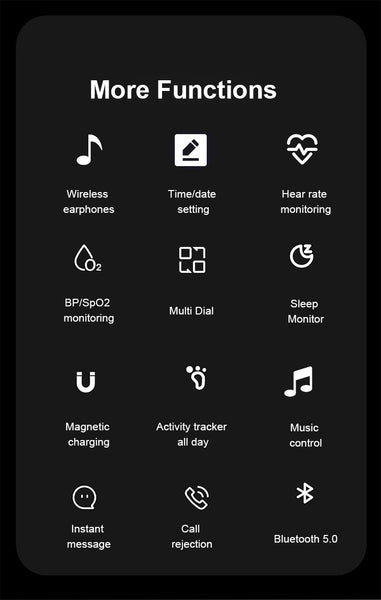 2 In 1 In-Ear Wireless Stereo Earbuds  Blue-tooth Headset Bracelet Tws Smart Watch - gocyberbiz.com