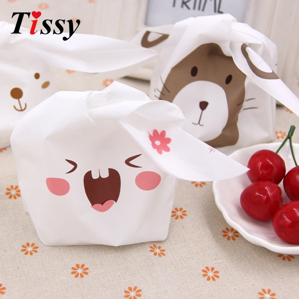 Cute Rabbit Ear Plastic Bags - gocyberbiz.com