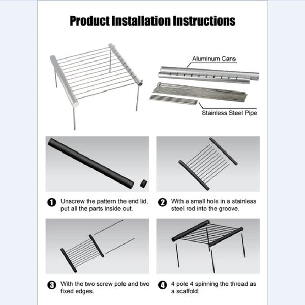 Mini Portable BBQ Gril - gocyberbiz.com