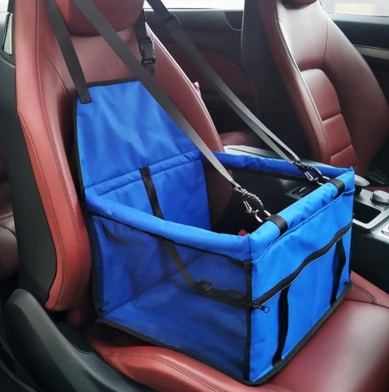 Pet Dog Car Carrier Seat Bag Waterproof Basket Folding Hammock Pet Carriers Bag For Small Cat Dogs Safety Travelling Mesh - gocyberbiz.com
