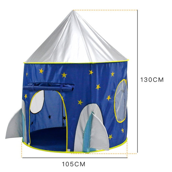 Kids Tent House Play Tunnel Crawling Playhouse - gocyberbiz.com