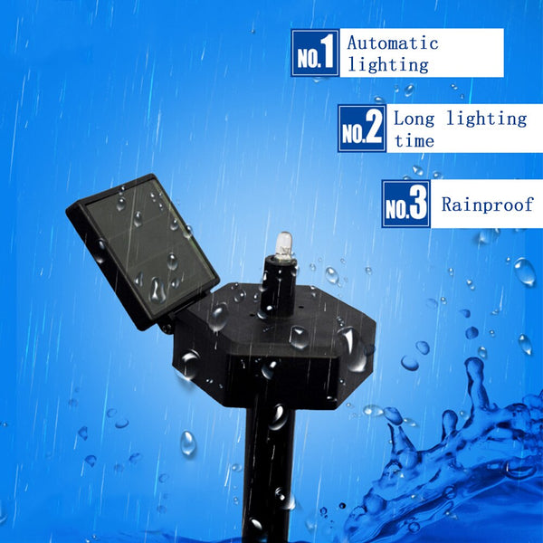 Solar Christmas Lights Snowman LED Lamp Solar Lighting for Garden Christmas Decor - gocyberbiz.com