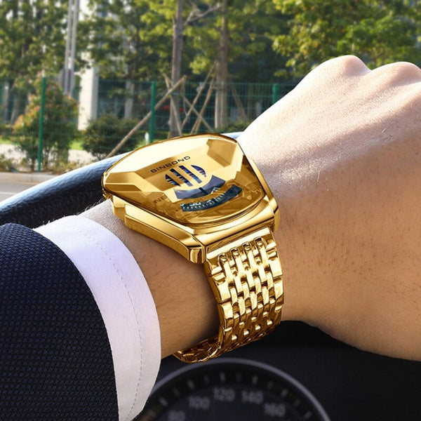Fashion Locomotive Luxury Men's Watches - gocyberbiz.com