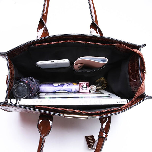 PU Leather Shoulder Bag - gocyberbiz.com