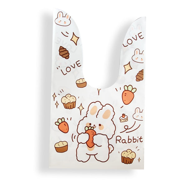 Cute Rabbit Ear Plastic Bags - gocyberbiz.com