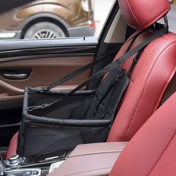 Pet Dog Car Carrier Seat Bag Waterproof Basket Folding Hammock Pet Carriers Bag For Small Cat Dogs Safety Travelling Mesh - gocyberbiz.com