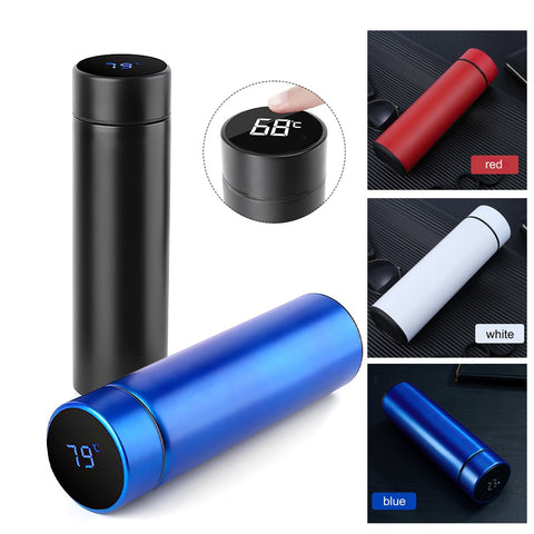 500ML Smart Thermos Water Bottle - gocyberbiz.com