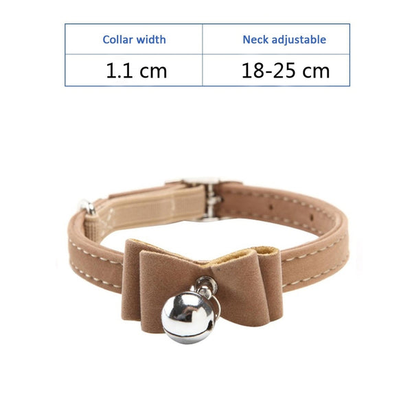 Cat Collar With Bell Collar For Cats Kitten Puppy Leash Collars For Cats Dog Chihuahua Pet Cat Collars Leashes Lead Pet Supplies - gocyberbiz.com