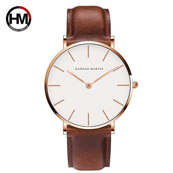 Hannah Martin Quartz Watches Women Men - gocyberbiz.com