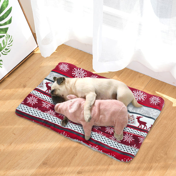 Winter Dog Bed Blanket - gocyberbiz.com
