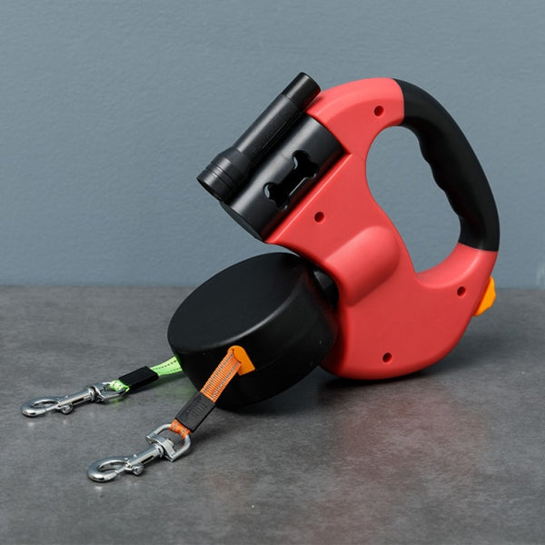 Dual Retractable Dog Leash - gocyberbiz.com