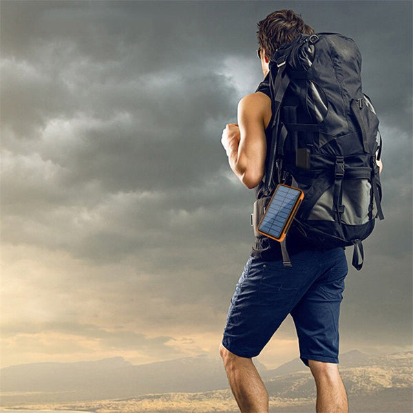 Wireles Solar Power Bank Capacity - gocyberbiz.com