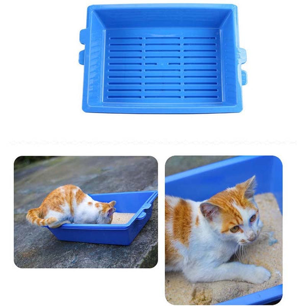 3PCS/Set Plastic Toilet Training Bedpan Litter Box - gocyberbiz.com