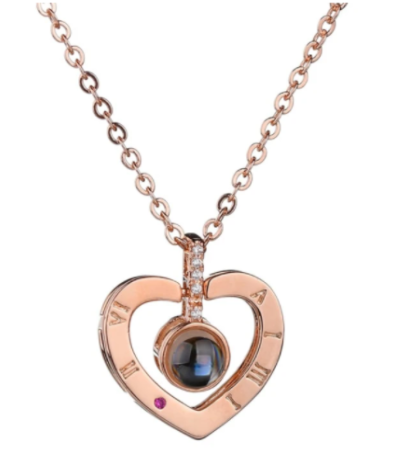 Love projection necklace - gocyberbiz.com