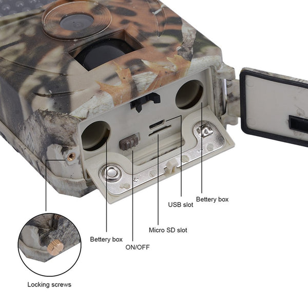 12MP 1080P Night Vision Trail Wildlife Camera - gocyberbiz.com