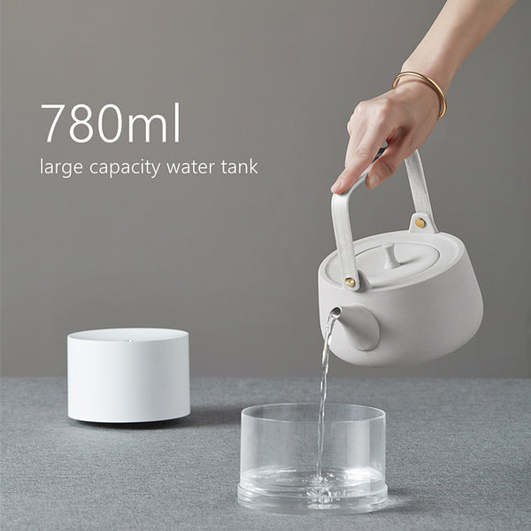 780ml Wireless Air Humidifier Aromatherapy Diffuser 2000mAh Battery - gocyberbiz.com