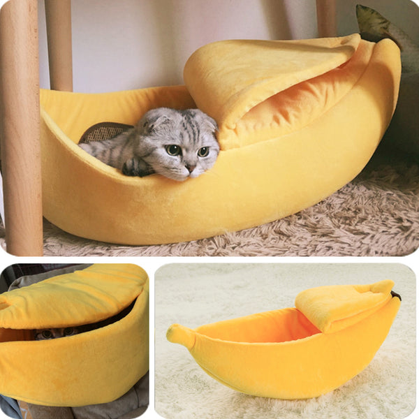 Banana Cat Bed - gocyberbiz.com