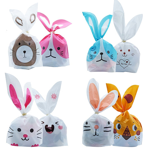 Cute Rabbit Ear Plastic Bags - gocyberbiz.com