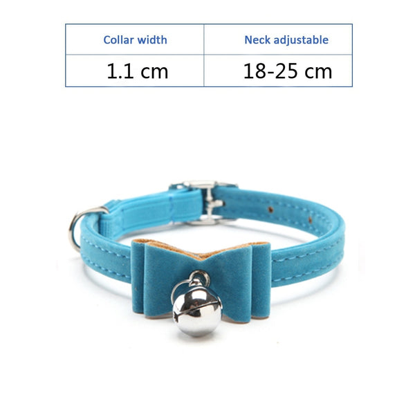 Cat Collar With Bell Collar For Cats Kitten Puppy Leash Collars For Cats Dog Chihuahua Pet Cat Collars Leashes Lead Pet Supplies - gocyberbiz.com